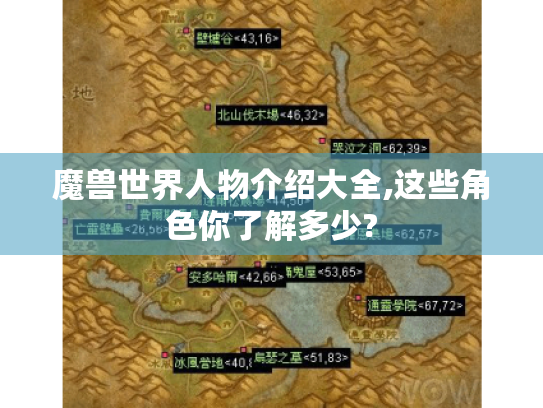 魔兽世界人物介绍大全,这些角色你了解多少? 魔兽世界人物介绍大全,这些角色你了解多少?