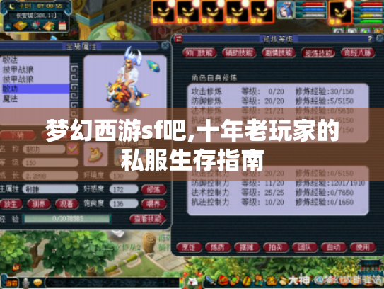 梦幻西游sf吧,十年老玩家的私服生存指南
