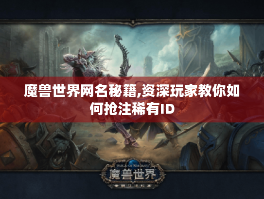 魔兽世界网名秘籍,资深玩家教你如何抢注稀有ID 魔兽世界网名秘籍,资深玩家教你如何抢注稀有ID