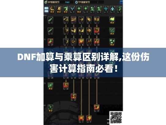 DNF加算与乘算区别详解,这份伤害计算指南必看! DNF加算与乘算区别详解,这份伤害计算指南必看!