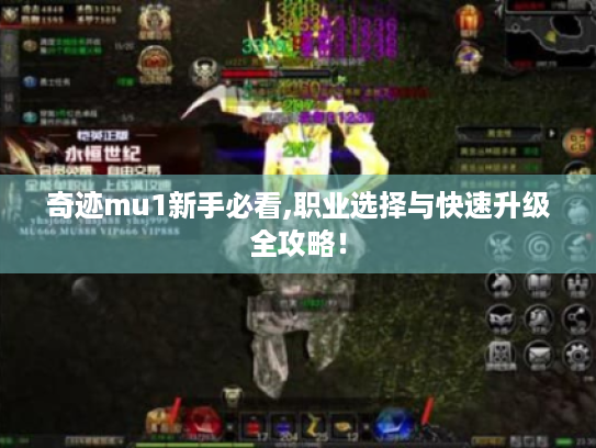 奇迹mu1新手必看,职业选择与快速升级全攻略! 奇迹mu1新手必看,职业选择与快速升级全攻略!