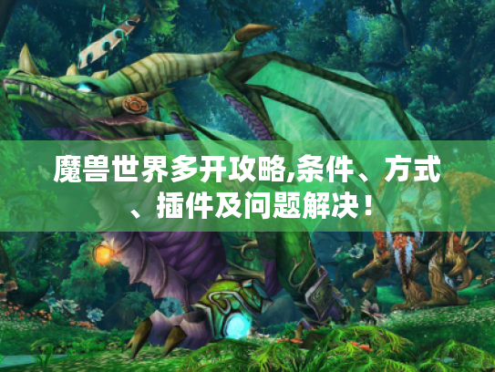 魔兽世界多开攻略,条件、方式、插件及问题解决! 魔兽世界多开攻略,条件、方式、插件及问题解决!