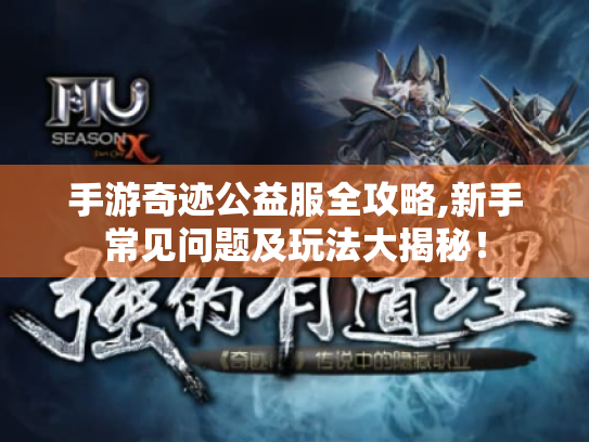 手游奇迹公益服全攻略,新手常见问题及玩法大揭秘! 手游奇迹公益服全攻略,新手常见问题及玩法大揭秘!