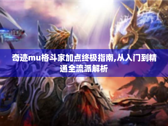 奇迹mu格斗家加点终极指南,从入门到精通全流派解析 奇迹mu格斗家加点终极指南,从入门到精通全流派解析