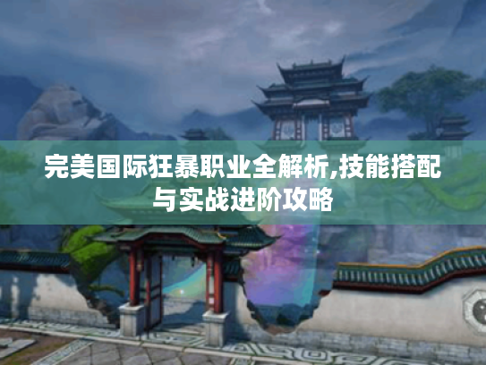完美国际狂暴职业全解析,技能搭配与实战进阶攻略 完美国际狂暴职业全解析,技能搭配与实战进阶攻略