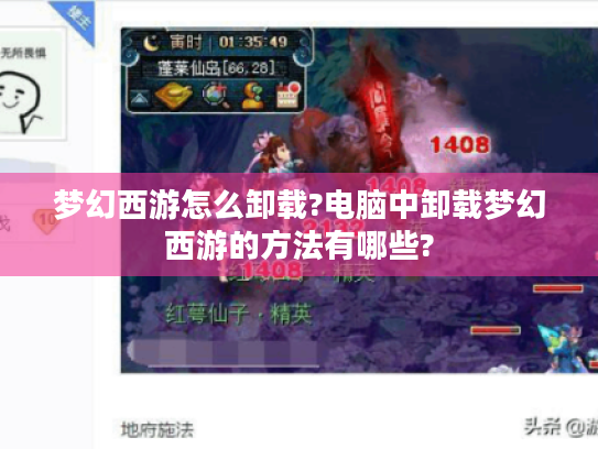 梦幻西游怎么卸载?电脑中卸载梦幻西游的方法有哪些? 梦幻西游怎么卸载?电脑中卸载梦幻西游的方法有哪些?