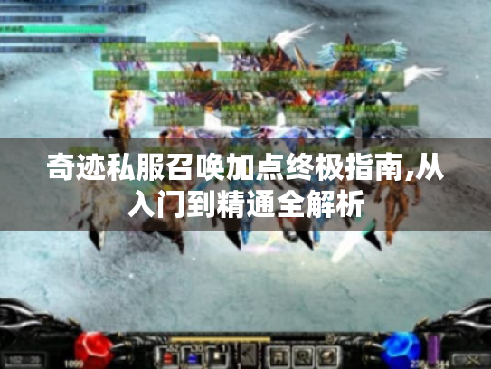奇迹私服召唤加点终极指南,从入门到精通全解析