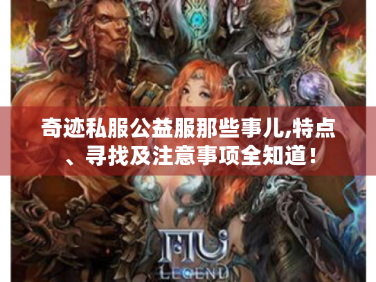 奇迹私服公益服那些事儿,特点、寻找及注意事项全知道！