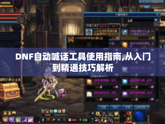 DNF自动喊话工具使用指南,从入门到精通技巧解析