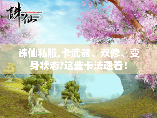 诛仙私服,卡武器、双修、变身状态?这些卡法速看! 诛仙私服,卡武器、双修、变身状态?这些卡法速看!