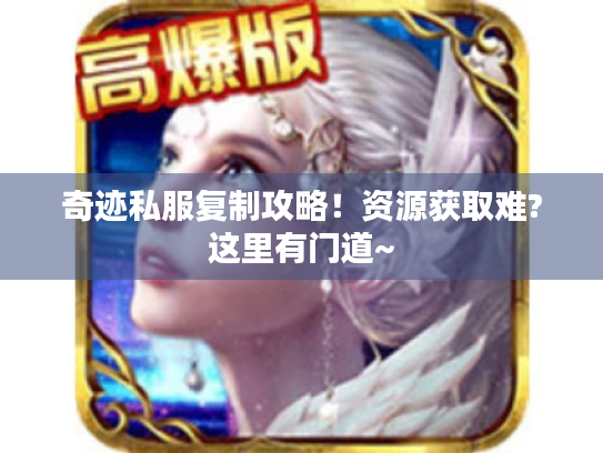 奇迹私服复制攻略!资源获取难?这里有门道~ 奇迹私服复制攻略!资源获取难?这里有门道~