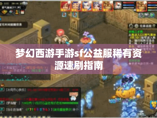 梦幻西游手游sf公益服稀有资源速刷指南 梦幻西游手游sf公益服稀有资源速刷指南