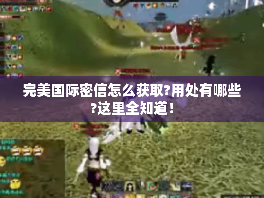 完美国际密信怎么获取?用处有哪些?这里全知道! 完美国际密信怎么获取?用处有哪些?这里全知道!