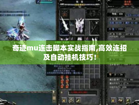 奇迹mu连击脚本实战指南,高效连招及自动挂机技巧! 奇迹mu连击脚本实战指南,高效连招及自动挂机技巧!