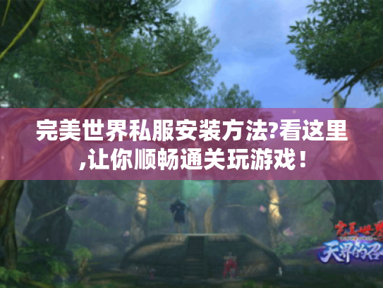 完美世界私服安装方法?看这里,让你顺畅通关玩游戏! 完美世界私服安装方法?看这里,让你顺畅通关玩游戏!