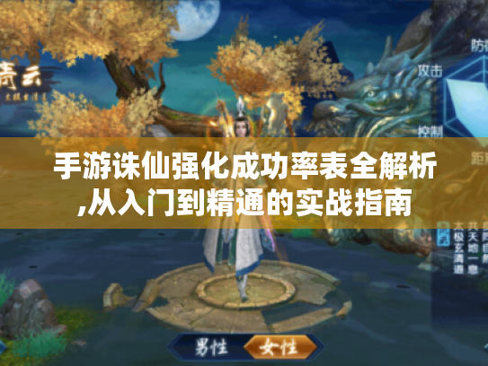 手游诛仙强化成功率表全解析,从入门到精通的实战指南