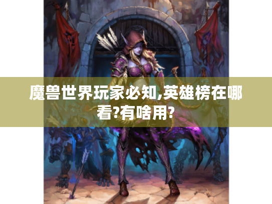 魔兽世界玩家必知,英雄榜在哪看?有啥用?