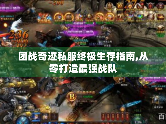 团战奇迹私服终极生存指南,从零打造最强战队 团战奇迹私服终极生存指南,从零打造最强战队