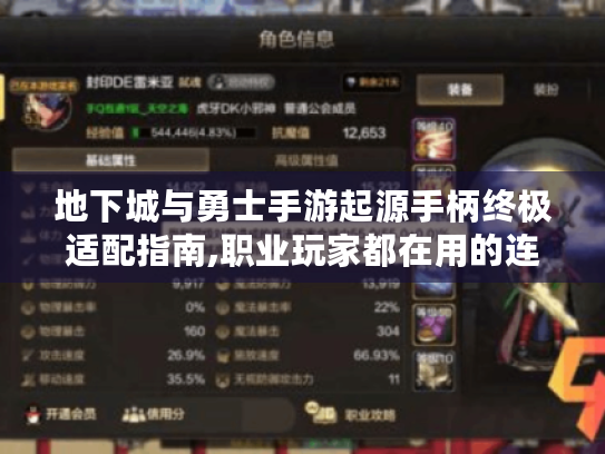 地下城与勇士手游起源手柄终极适配指南,职业玩家都在用的连招秘籍 地下城与勇士手游起源手柄终极适配指南,职业玩家都在用的连招秘籍