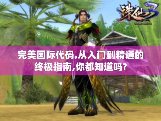 完美国际代码,从入门到精通的终极指南,你都知道吗? 完美国际代码,从入门到精通的终极指南,你都知道吗?