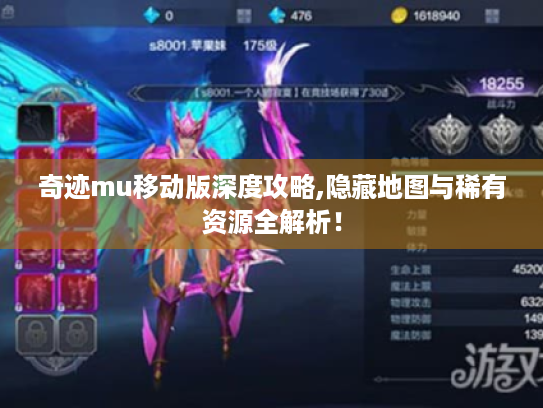 奇迹mu移动版深度攻略,隐藏地图与稀有资源全解析! 奇迹mu移动版深度攻略,隐藏地图与稀有资源全解析!