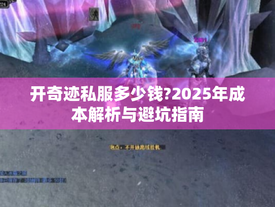 开奇迹私服多少钱?2025年成本解析与避坑指南