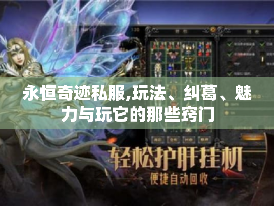 永恒奇迹私服,玩法、纠葛、魅力与玩它的那些窍门