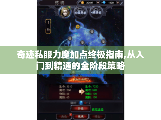 奇迹私服力魔加点终极指南,从入门到精通的全阶段策略 奇迹私服力魔加点终极指南,从入门到精通的全阶段策略