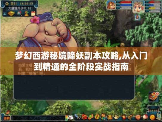 梦幻西游秘境降妖副本攻略,从入门到精通的全阶段实战指南 梦幻西游秘境降妖副本攻略,从入门到精通的全阶段实战指南