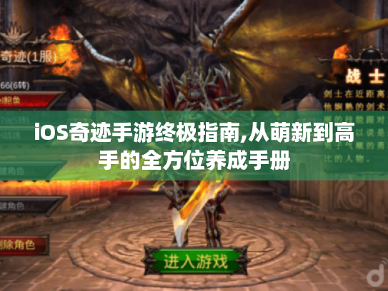 iOS奇迹手游终极指南,从萌新到高手的全方位养成手册 iOS奇迹手游终极指南,从萌新到高手的全方位养成手册