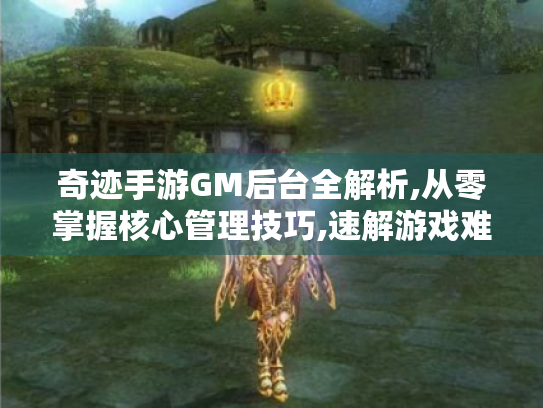奇迹手游GM后台全解析,从零掌握核心管理技巧,速解游戏难题! 奇迹手游GM后台全解析,从零掌握核心管理技巧,速解游戏难题!