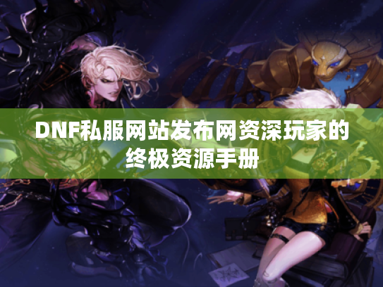 DNF私服网站发布网资深玩家的终极资源手册