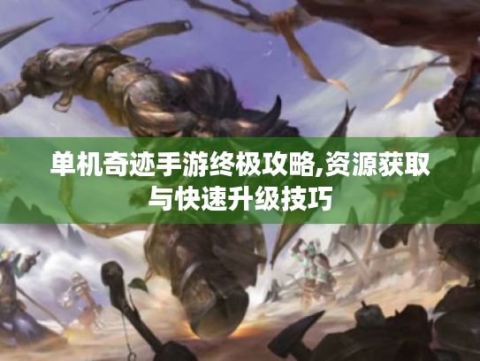 单机奇迹手游终极攻略,资源获取与快速升级技巧 单机奇迹手游终极攻略,资源获取与快速升级技巧