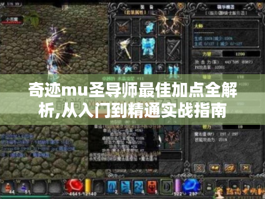 奇迹mu圣导师最佳加点全解析,从入门到精通实战指南