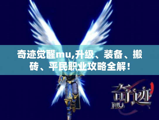 奇迹觉醒mu,升级、装备、搬砖、平民职业攻略全解！
