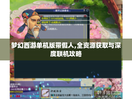 梦幻西游单机版带假人,全资源获取与深度联机攻略 梦幻西游单机版带假人,全资源获取与深度联机攻略