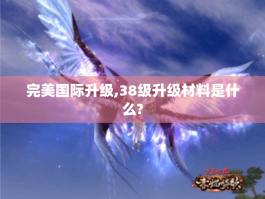 完美国际升级,38级升级材料是什么? 完美国际升级,38级升级材料是什么?