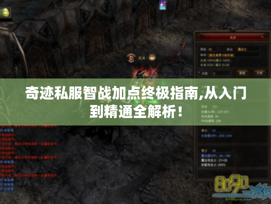 奇迹私服智战加点终极指南,从入门到精通全解析! 奇迹私服智战加点终极指南,从入门到精通全解析!