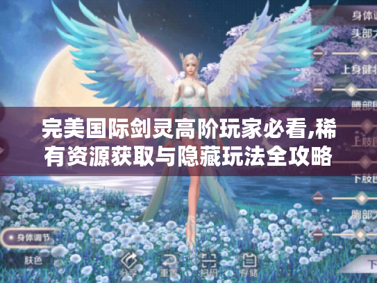 完美国际剑灵高阶玩家必看,稀有资源获取与隐藏玩法全攻略
