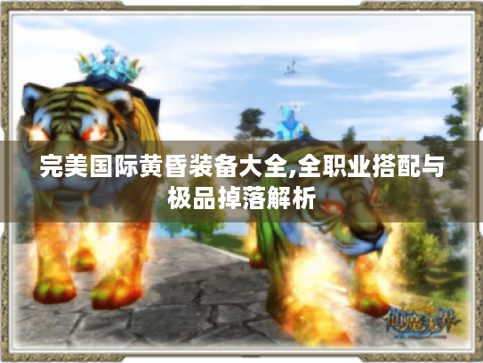 完美国际黄昏装备大全,全职业搭配与极品掉落解析 完美国际黄昏装备大全,全职业搭配与极品掉落解析
