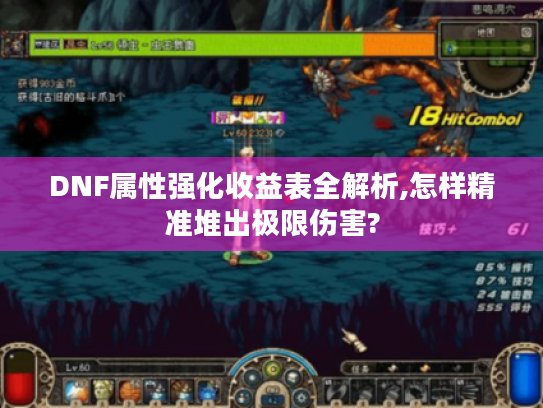 DNF属性强化收益表全解析,怎样精准堆出极限伤害? DNF属性强化收益表全解析,怎样精准堆出极限伤害?
