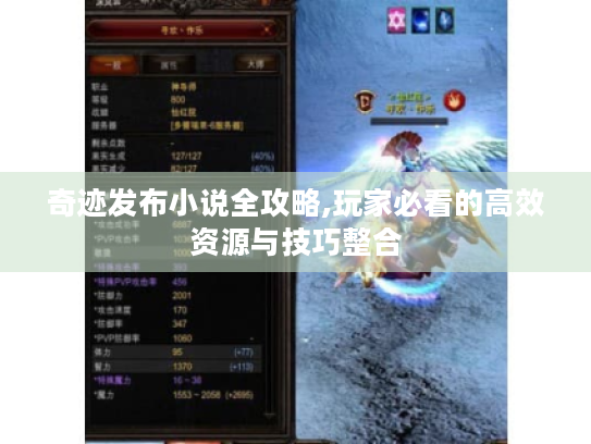 奇迹发布小说全攻略,玩家必看的高效资源与技巧整合 奇迹发布小说全攻略,玩家必看的高效资源与技巧整合