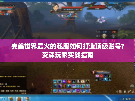 完美世界最火的私服如何打造顶级账号?资深玩家实战指南 完美世界最火的私服如何打造顶级账号?资深玩家实战指南