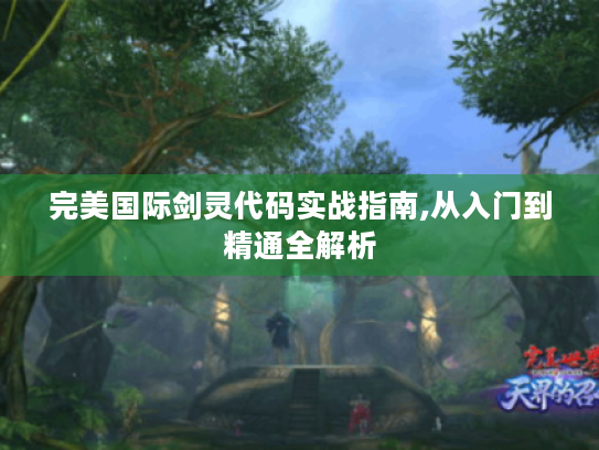 完美国际剑灵代码实战指南,从入门到精通全解析
