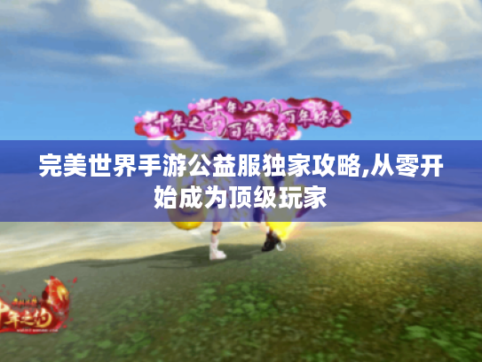 完美世界手游公益服独家攻略,从零开始成为顶级玩家 完美世界手游公益服独家攻略,从零开始成为顶级玩家