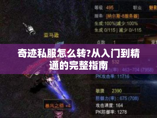 奇迹私服怎么转?从入门到精通的完整指南 奇迹私服怎么转?从入门到精通的完整指南