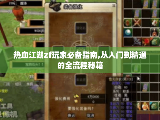 热血江湖zf玩家必备指南,从入门到精通的全流程秘籍 热血江湖zf玩家必备指南,从入门到精通的全流程秘籍