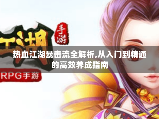 热血江湖暴击流全解析,从入门到精通的高效养成指南
