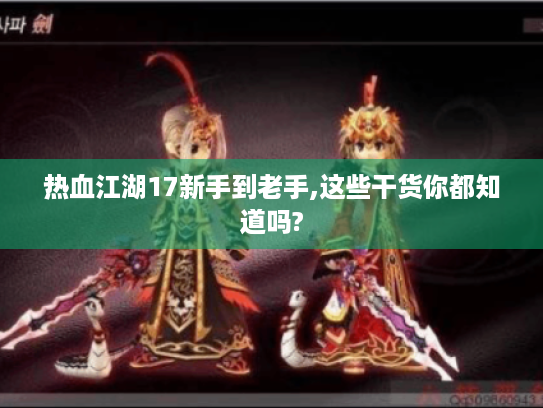 热血江湖17新手到老手,这些干货你都知道吗? 热血江湖17新手到老手,这些干货你都知道吗?