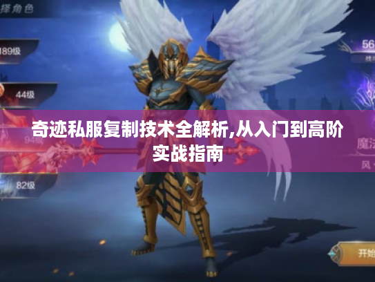 奇迹私服复制技术全解析,从入门到高阶实战指南